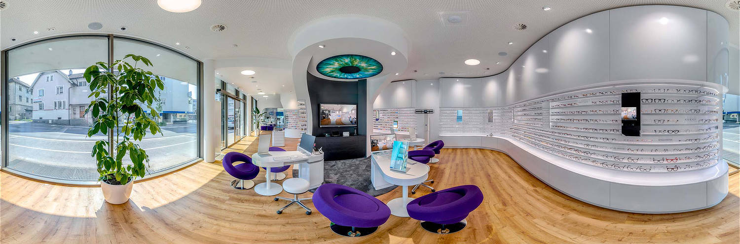 Panoramabild vom OptikSutter Geschäft